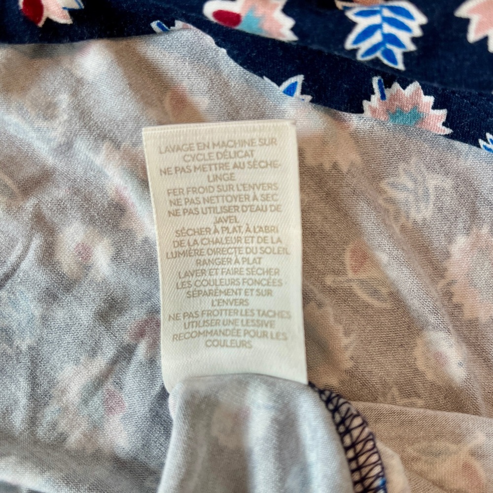 Boden Miriam A-Line Navy Floral Bell Sleeve Dress - Picture 10 of 12